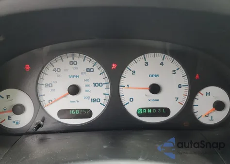 2002 Dodge Grand Caravan Ex из США, поврежденный, VIN 2B8GP74L42R567968